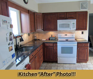 Kitchen After Photo